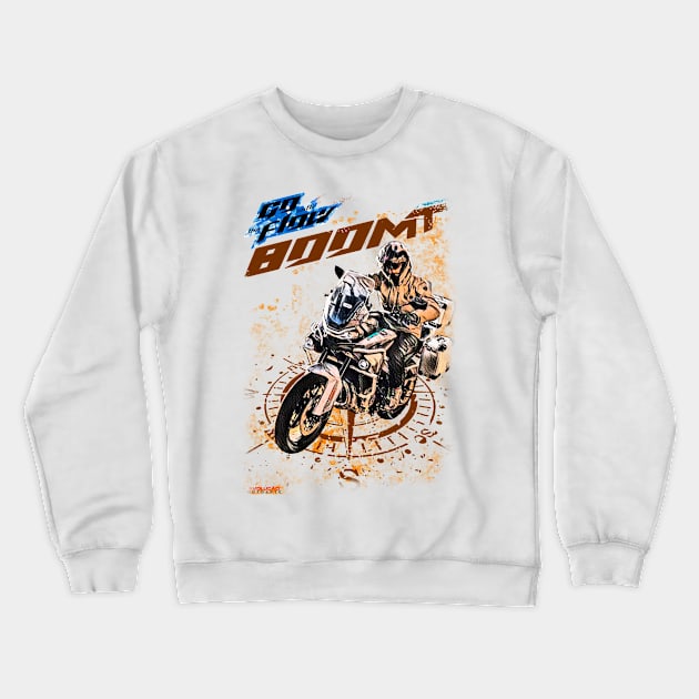 800 MT Crewneck Sweatshirt by EvolutionMotoarte